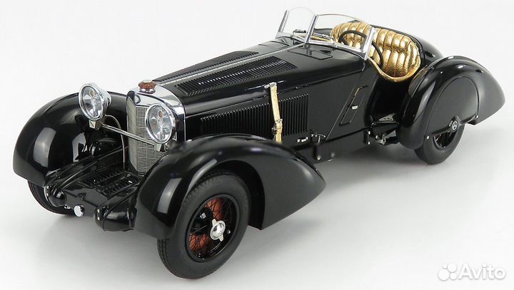 Mercedes SSK trossi 1932 “black prince” memorial e