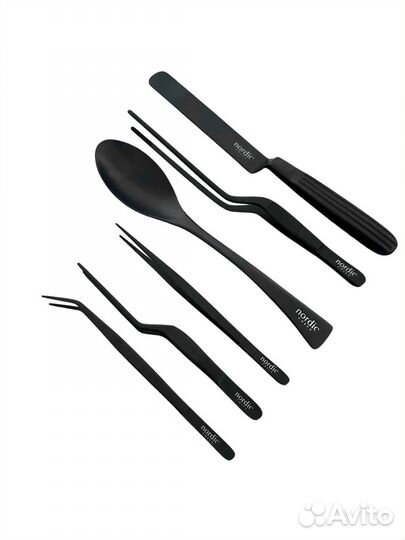 Набор пинцеты-щипцы поварские, спатула из Дании