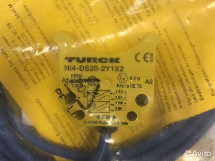 Индуктивные датчики Turck
