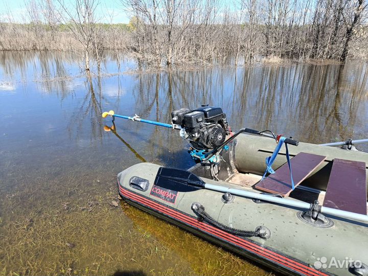 Лодочный мотор болотоход 15лс