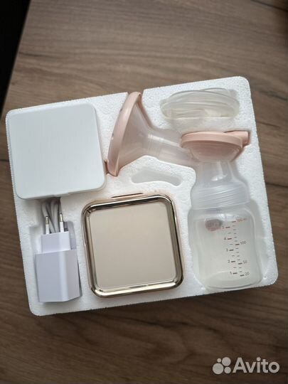 Молокоотсос электрический happy baby 2 в 1