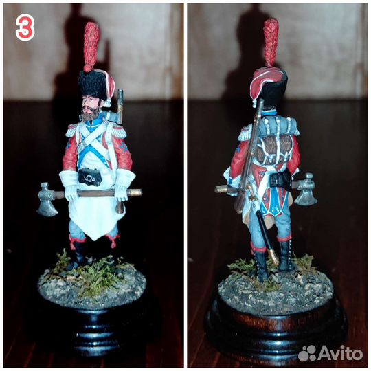 Оловянные солдатики наполеоновские войны #3