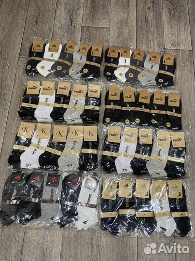 Новые носки Nike Adidas Puma Calvin Klein Tommy