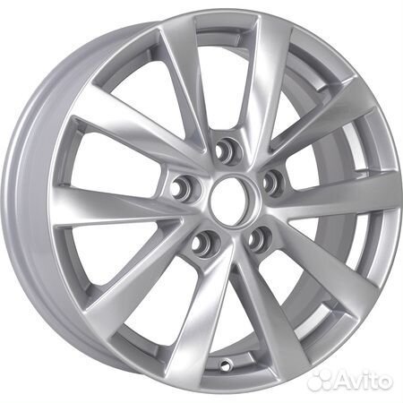 Кик Серия Реплика кс863 (ZV 16 Corolla) R16x6.5 5x114.3 ET45 CB67.1 Silver