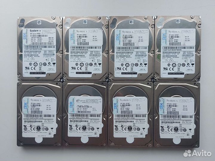 Жесткий диск SAS 300gb, 10K RPM, 2,5