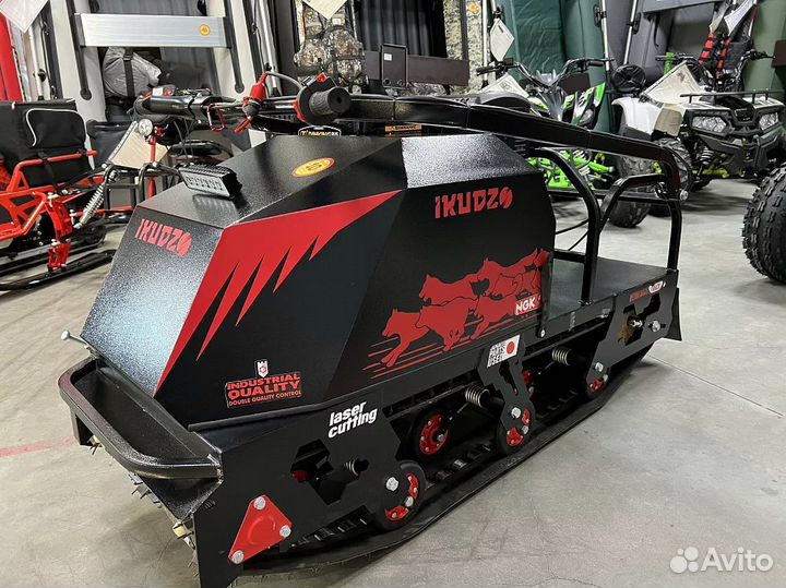 Мотобуксировщик ikudzo 1450/500 K15 (dinkin)