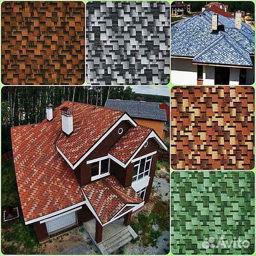 Гибкая черепица в наличии