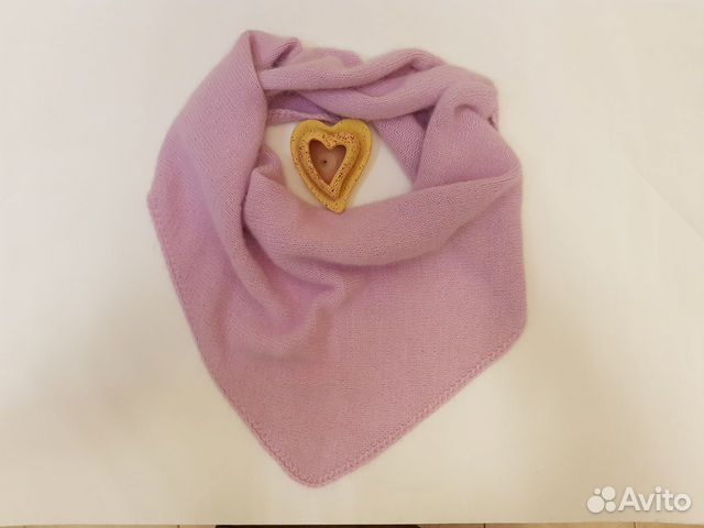 Бактус из пуха норки, ручная работа