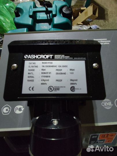 Реле давления масла Ashcroft 84248 xfsg6