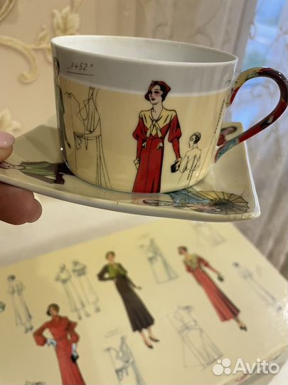 Чайный сервиз из тонкого фарфора Lefard