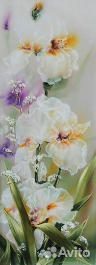 Интерьерная картина. Картина на шёлке