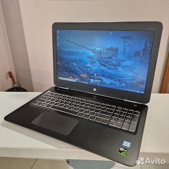 Игровой HP Core i5-8300H/GTX 1060/SSD 128GB,HDD1TB