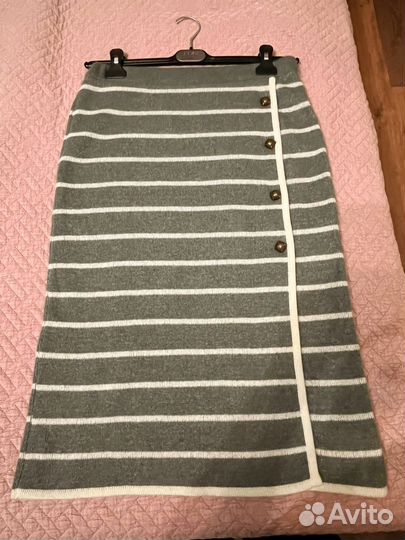 Винтажная юбка макси donna