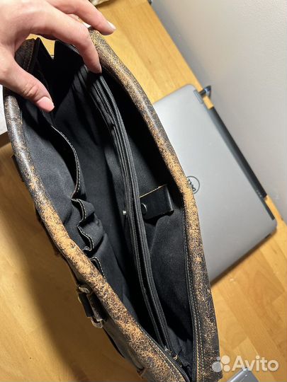 Сумка кожаная мужская