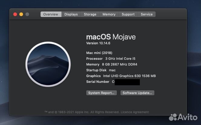 Apple Mac mini 2018 i5