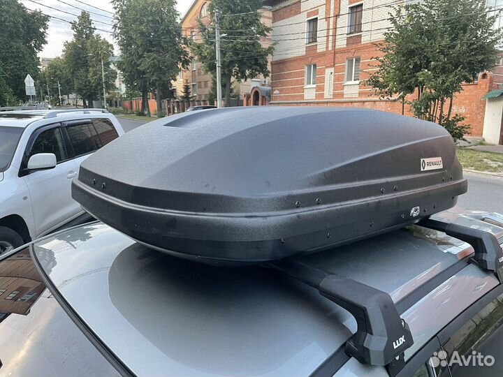 Оригинальный авто бокс на крышу Renault