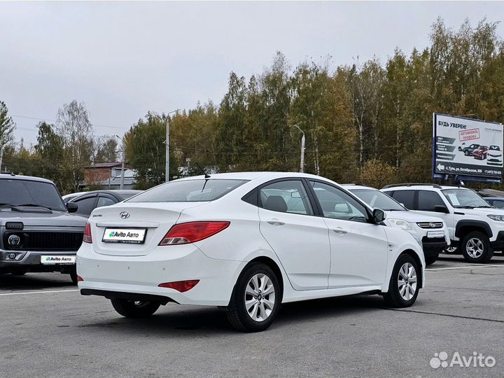 Hyundai Solaris 1.6 МТ, 2016, 197 000 км