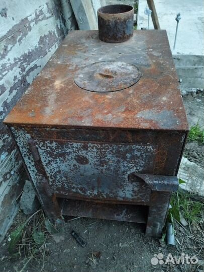 Печь буржуйка СССР