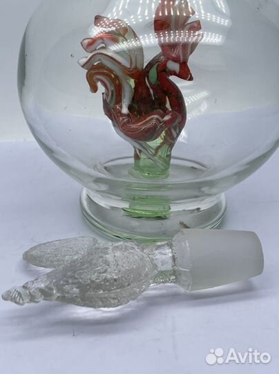 Штоф графин петух СССР