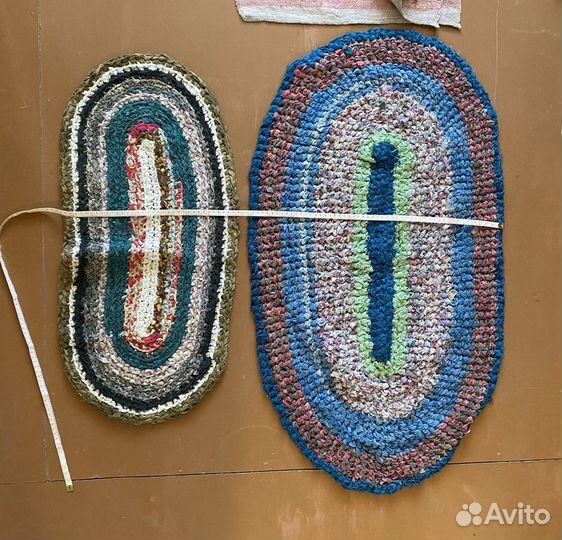 Вязанные коврики