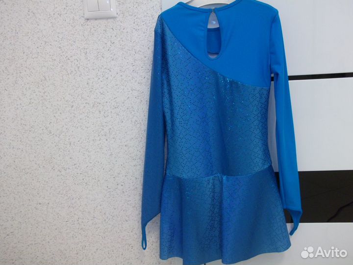 Новый купальник гимнастический с юбкой р.146