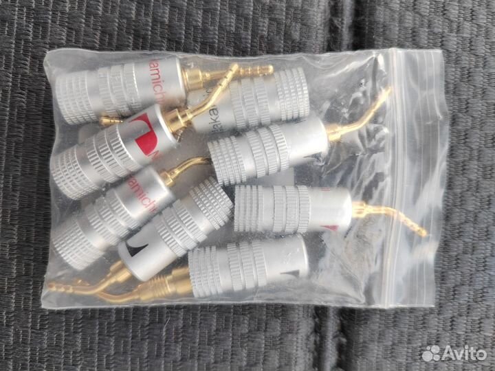 Акустические разъемы типа банан Nakamichi