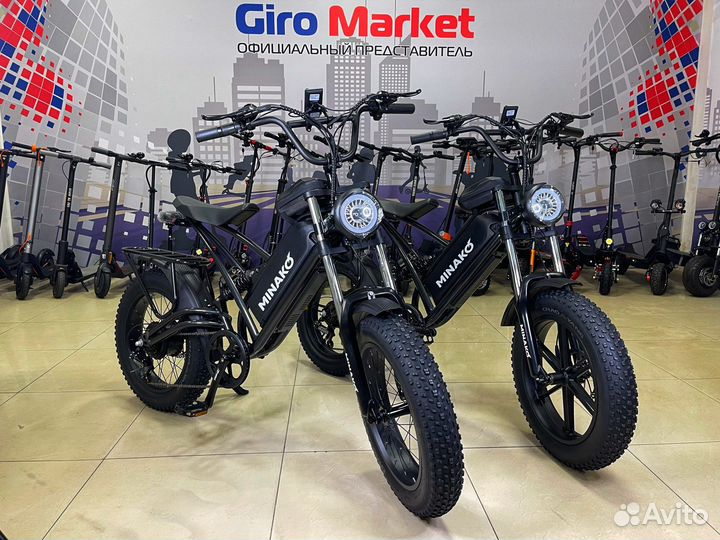 Электровелосипед электрофэтбайк