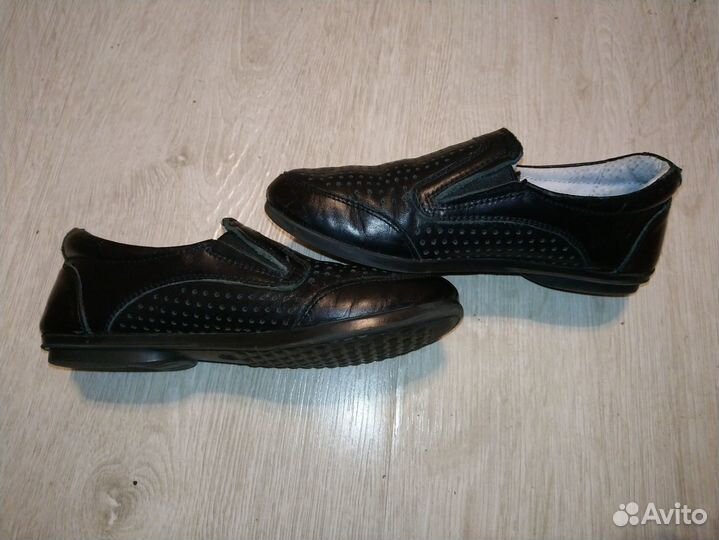 Туфли натуральная кожа для мальчика 32 р