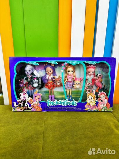 Enchantimals зайка Блисс Банни новый набор Blyss