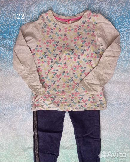 Одежда на девочку 122