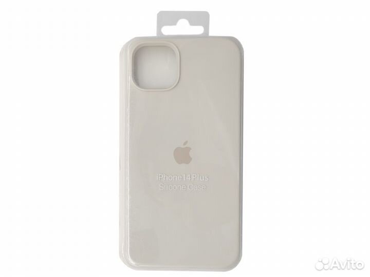 Чехол для Apple iPhone 14 Plus накладка (молочный)