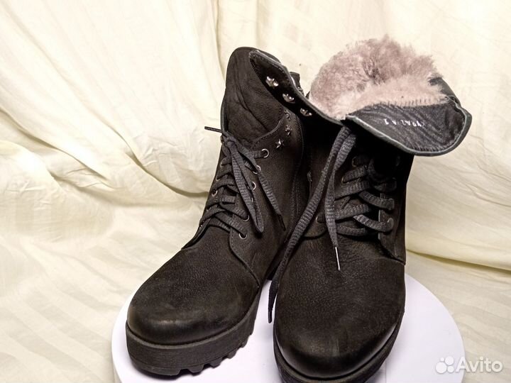 Ботильоны натуральная кожа 37р