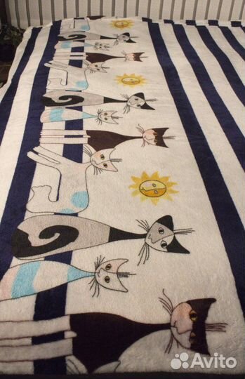 Плед флисовый новый