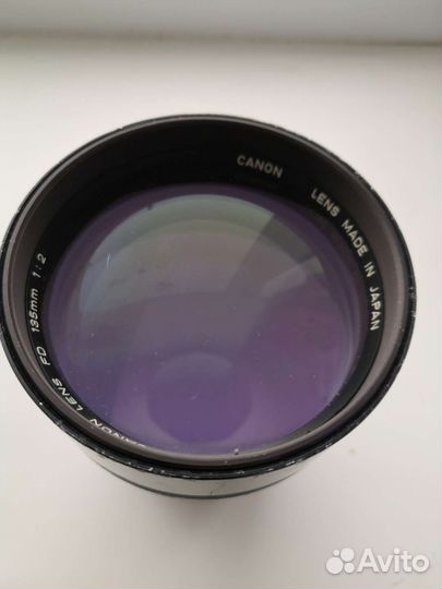 Очень редкий Canon FD 135mm F2