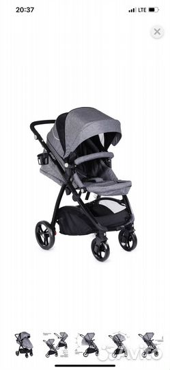 Коляска прогулочная Babyton Urban Grey