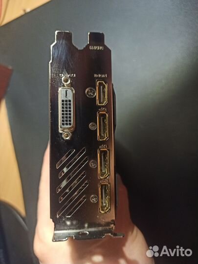 Видеокарта rx580 4gb