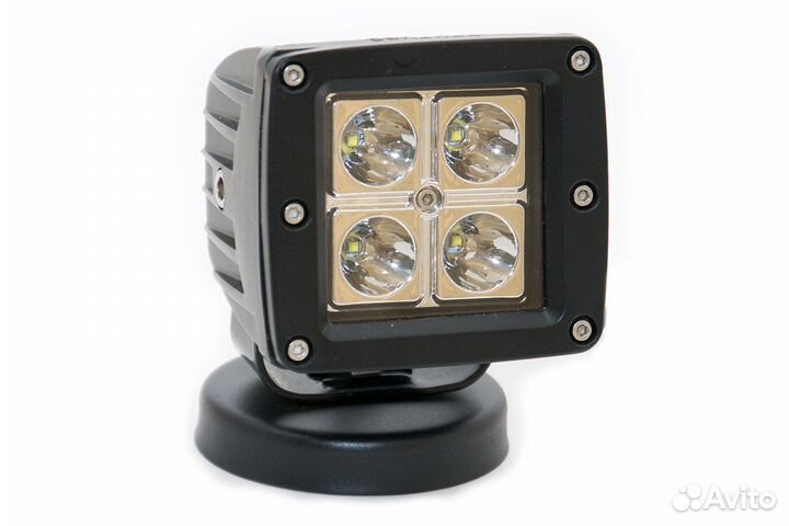 Прожектор 9-32v 12W 4SMD 70x70mm дальний