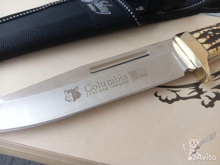 Охотничий нож Columbia