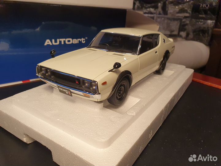1:18 Autoart Nissan Skyline GT-R (kpgc110) Silver