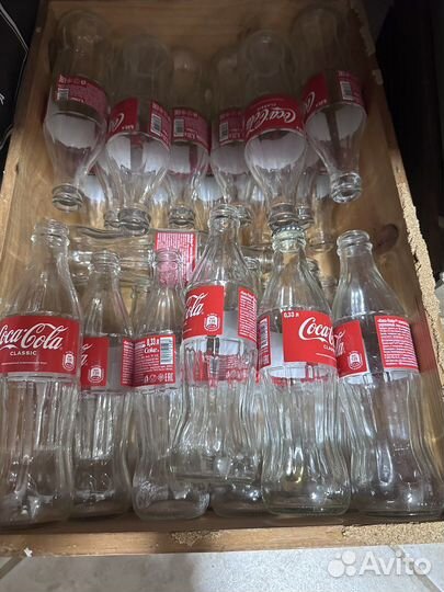 Стеклянные бутылки coca-cola оригинал