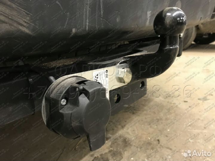 Фаркоп Mercedes Spinter одинарные колеса, без ступ