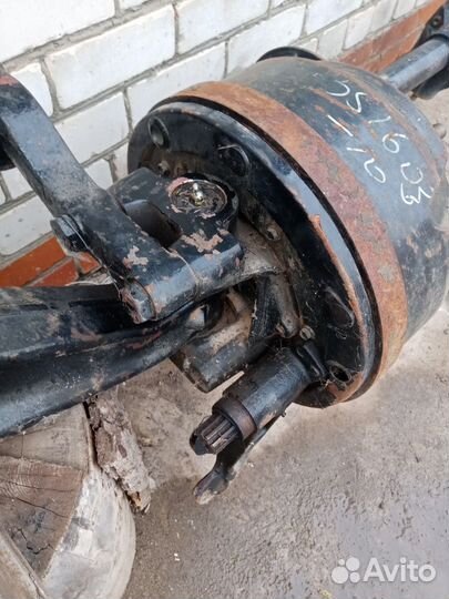 Ось передняя в сборе маз 551603-10