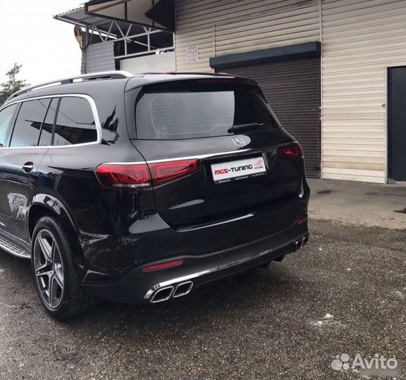 Обвес на Mercedes GLS-Class X167 в стиле 63 AMG