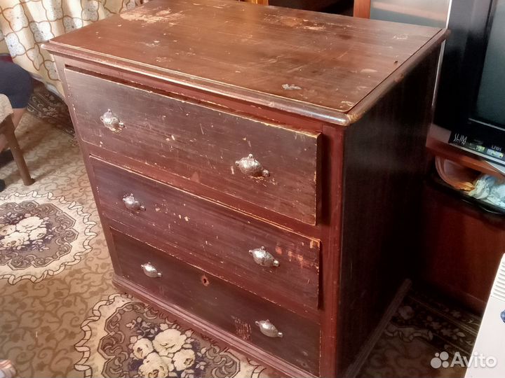 Антикварный комод конец 18 начало 19 века