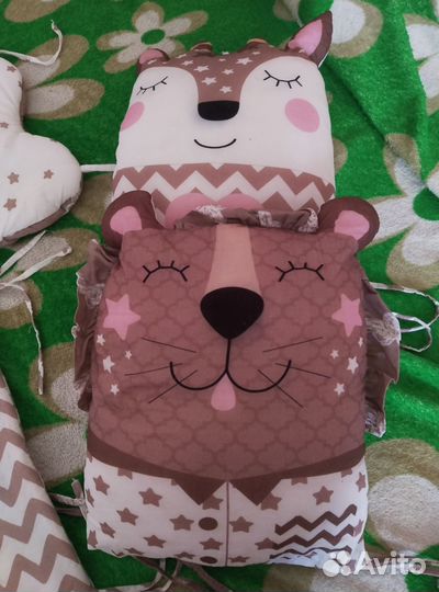 Бортики в кроватку