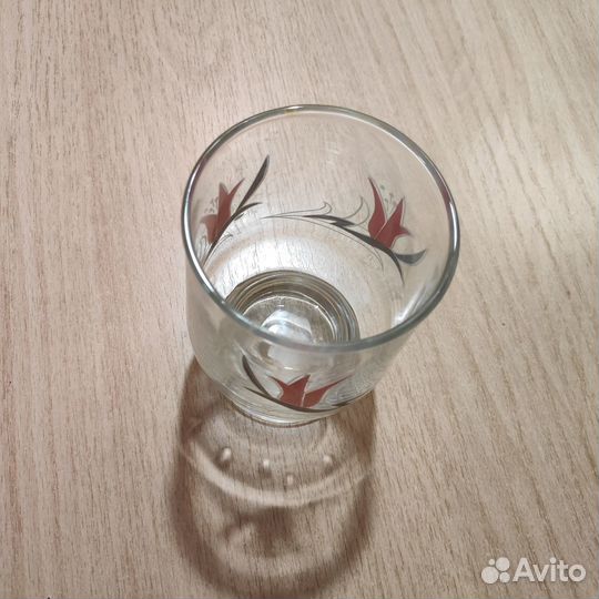 Стаканы стекло винтаж СССР 230 мл набор 6 шт