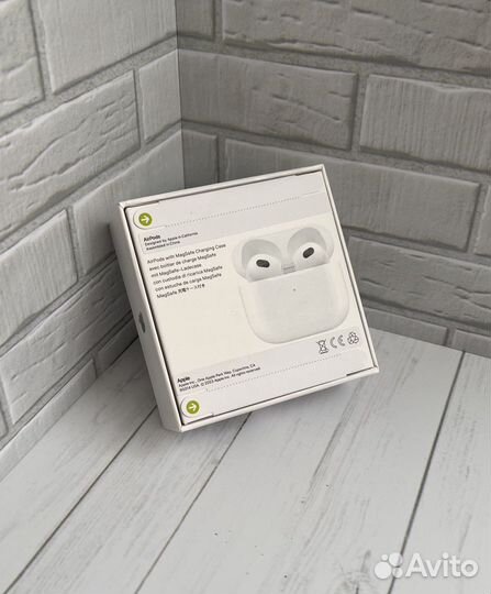 Наушники AirPods 3 (premium+ качество 2023г)