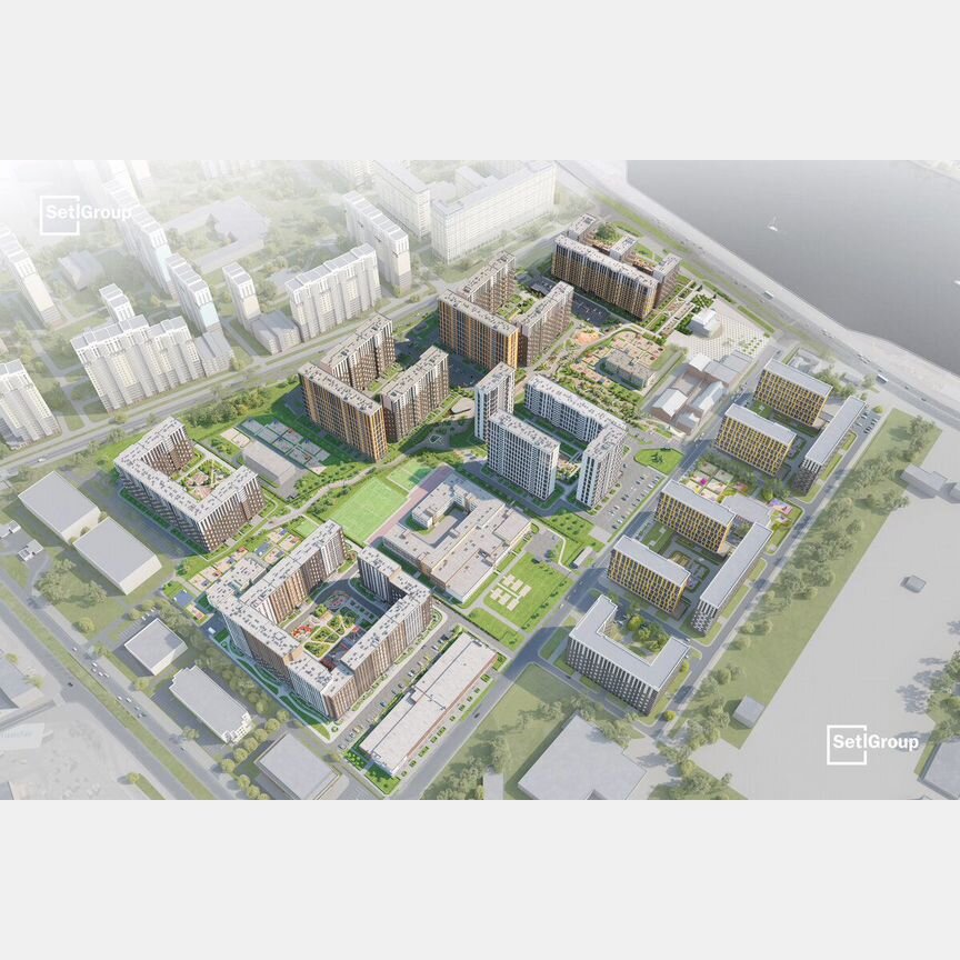 1-к. квартира, 33,3 м², 2/17 эт.