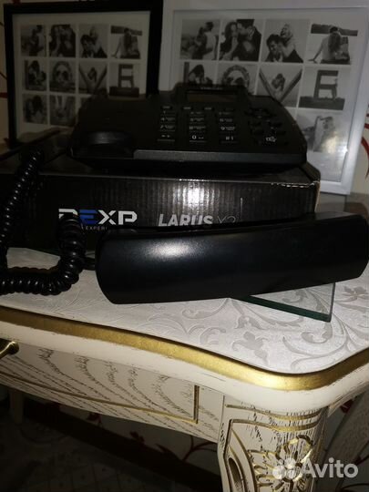 Стационарный телефон с радио