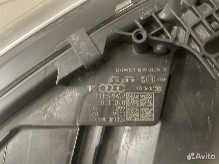 Фара левая Audi a5 рестайлинг